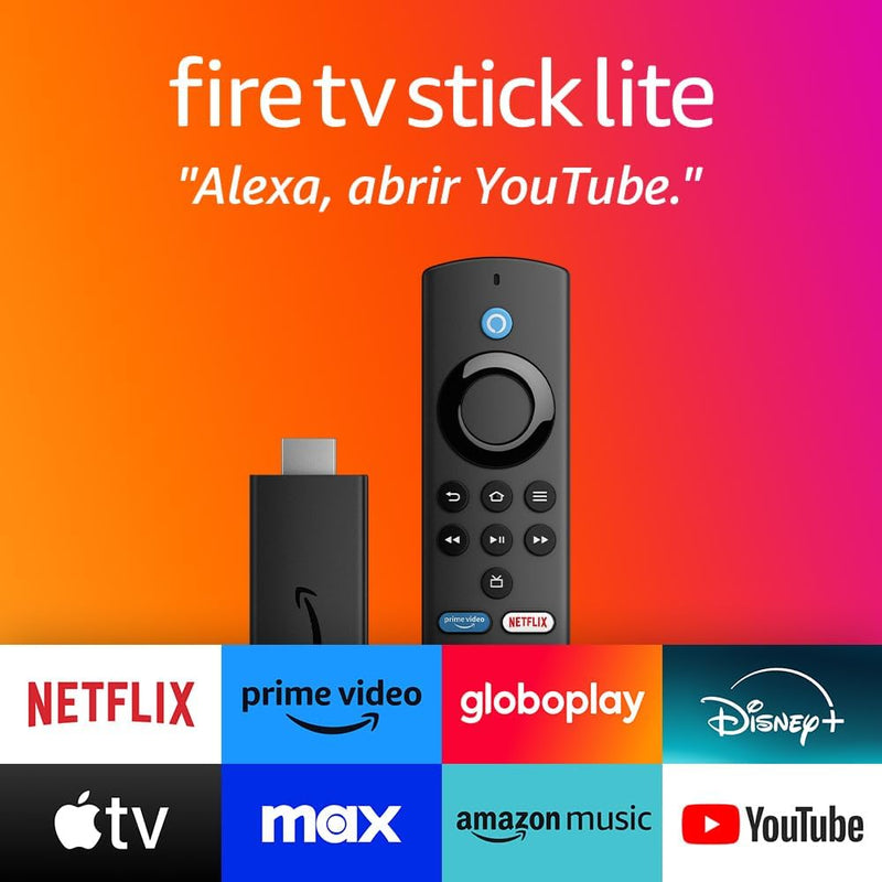 Streaming em Full HD com Alexa | Com Controle Remoto Lite por Voz com Alexa (sem controles de TV)