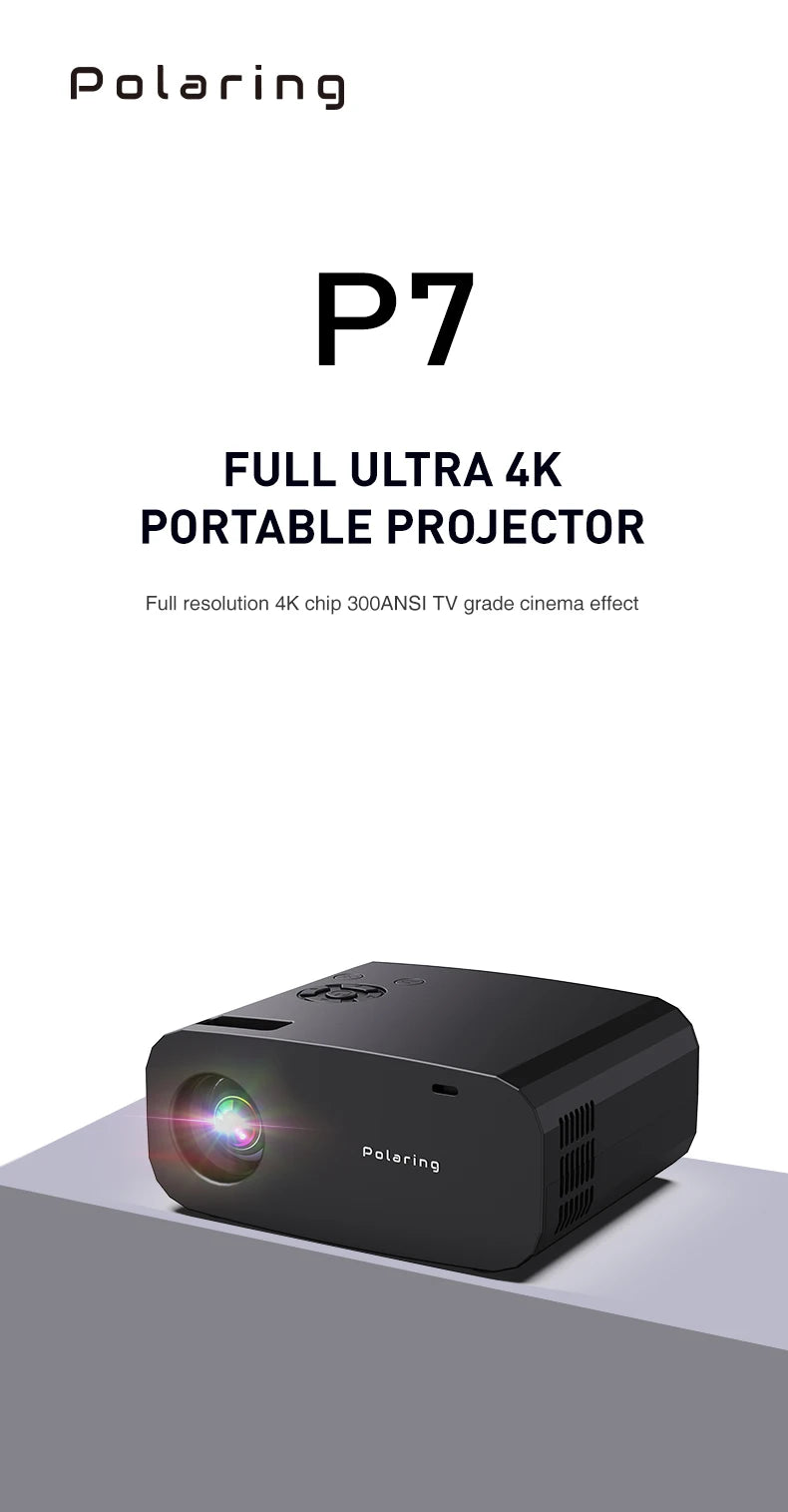 Ultra Projetor 4k 1080p Dual 6G wifi